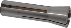 Lyndex - 27/32 Inch Steel R8 Collet - 7/16-20 Drawbar Thread, 0.0011 Inch TIR - Exact Tool & Supply