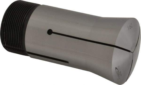 Lyndex - 1/16 Inch 16C Round Collet - 1-11/16 - 20 Internal Thread, M47.50 x 1.75 External Thread, 4.31 Inch Overall Length, 0.0007 Inch TIR - Exact Tool & Supply