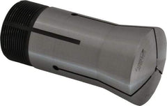 Lyndex - 9/64 Inch 16C Round Collet - 1-11/16 - 20 Internal Thread, M47.50 x 1.75 External Thread, 4.31 Inch Overall Length, 0.0007 Inch TIR - Exact Tool & Supply