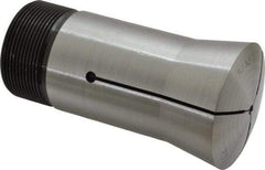 Lyndex - 5/32 Inch 16C Round Collet - 1-11/16 - 20 Internal Thread, M47.50 x 1.75 External Thread, 4.31 Inch Overall Length, 0.0007 Inch TIR - Exact Tool & Supply