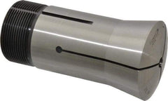 Lyndex - 9/32 Inch 16C Round Collet - 1-11/16 - 20 Internal Thread, M47.50 x 1.75 External Thread, 4.31 Inch Overall Length, 0.0007 Inch TIR - Exact Tool & Supply