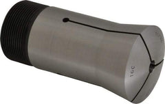 Lyndex - 11/32 Inch 16C Round Collet - 1-11/16 - 20 Internal Thread, M47.50 x 1.75 External Thread, 4.31 Inch Overall Length, 0.0007 Inch TIR - Exact Tool & Supply