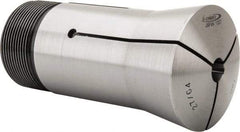 Lyndex - 27/64 Inch 16C Round Collet - 1-11/16 - 20 Internal Thread, M47.50 x 1.75 External Thread, 4.31 Inch Overall Length, 0.0011 Inch TIR - Exact Tool & Supply