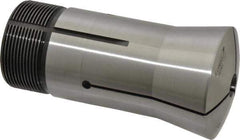Lyndex - 15/32 Inch 16C Round Collet - 1-11/16 - 20 Internal Thread, M47.50 x 1.75 External Thread, 4.31 Inch Overall Length, 0.0011 Inch TIR - Exact Tool & Supply