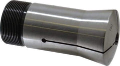 Lyndex - 1/2 Inch 16C Round Collet - 1-11/16 - 20 Internal Thread, M47.50 x 1.75 External Thread, 4.31 Inch Overall Length, 0.0011 Inch TIR - Exact Tool & Supply