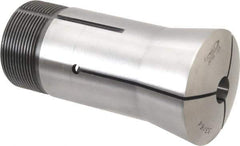 Lyndex - 33/64 Inch 16C Round Collet - 1-11/16 - 20 Internal Thread, M47.50 x 1.75 External Thread, 4.31 Inch Overall Length, 0.0011 Inch TIR - Exact Tool & Supply