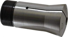 Lyndex - 9/16 Inch 16C Round Collet - 1-11/16 - 20 Internal Thread, M47.50 x 1.75 External Thread, 4.31 Inch Overall Length, 0.0011 Inch TIR - Exact Tool & Supply