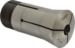 Lyndex - 39/64 Inch 16C Round Collet - 1-11/16 - 20 Internal Thread, M47.50 x 1.75 External Thread, 4.31 Inch Overall Length, 0.0011 Inch TIR - Exact Tool & Supply