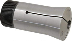 Lyndex - 5/8 Inch 16C Round Collet - 1-11/16 - 20 Internal Thread, M47.50 x 1.75 External Thread, 4.31 Inch Overall Length, 0.0011 Inch TIR - Exact Tool & Supply