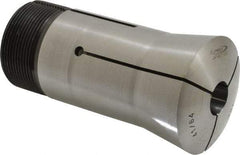 Lyndex - 41/64 Inch 16C Round Collet - 1-11/16 - 20 Internal Thread, M47.50 x 1.75 External Thread, 4.31 Inch Overall Length, 0.0011 Inch TIR - Exact Tool & Supply