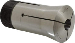 Lyndex - 43/64 Inch 16C Round Collet - 1-11/16 - 20 Internal Thread, M47.50 x 1.75 External Thread, 4.31 Inch Overall Length, 0.0011 Inch TIR - Exact Tool & Supply