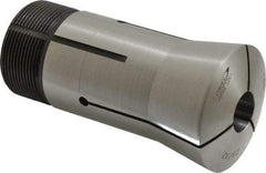 Lyndex - 23/32 Inch 16C Round Collet - 1-11/16 - 20 Internal Thread, M47.50 x 1.75 External Thread, 4.31 Inch Overall Length, 0.0011 Inch TIR - Exact Tool & Supply