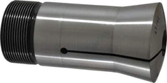 Lyndex - 47/64 Inch 16C Round Collet - 1-11/16 - 20 Internal Thread, M47.50 x 1.75 External Thread, 4.31 Inch Overall Length, 0.0011 Inch TIR - Exact Tool & Supply