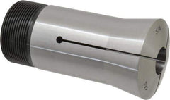 Lyndex - 3/4 Inch 16C Round Collet - 1-11/16 - 20 Internal Thread, M47.50 x 1.75 External Thread, 4.31 Inch Overall Length, 0.0011 Inch TIR - Exact Tool & Supply