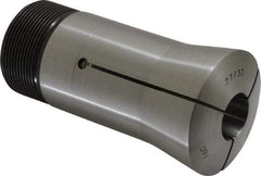 Lyndex - 27/32 Inch 16C Round Collet - 1-11/16 - 20 Internal Thread, M47.50 x 1.75 External Thread, 4.31 Inch Overall Length, 0.0011 Inch TIR - Exact Tool & Supply