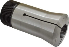 Lyndex - 15/16 Inch 16C Round Collet - 1-11/16 - 20 Internal Thread, M47.50 x 1.75 External Thread, 4.31 Inch Overall Length, 0.0011 Inch TIR - Exact Tool & Supply