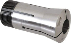 Lyndex - 31/32 Inch 16C Round Collet - 1-11/16 - 20 Internal Thread, M47.50 x 1.75 External Thread, 4.31 Inch Overall Length, 0.0011 Inch TIR - Exact Tool & Supply