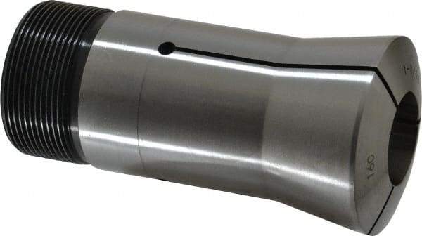 Lyndex - 1-1/16 Inch 16C Round Collet - 1-11/16 - 20 Internal Thread, M47.50 x 1.75 External Thread, 4.31 Inch Overall Length, 0.0011 Inch TIR - Exact Tool & Supply