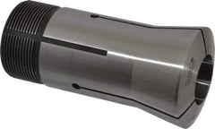 Lyndex - 1-1/8 Inch 16C Round Collet - 1-11/16 - 20 Internal Thread, M47.50 x 1.75 External Thread, 4.31 Inch Overall Length, 0.0011 Inch TIR - Exact Tool & Supply