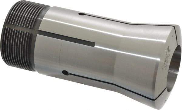 Lyndex - 1-1/4 Inch 16C Round Collet - 1-11/16 - 20 Internal Thread, M47.50 x 1.75 External Thread, 4.31 Inch Overall Length, 0.0011 TIR - Exact Tool & Supply