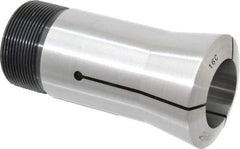 Lyndex - 1-3/8 Inch 16C Round Collet - 1-11/16 - 20 Internal Thread, M47.50 x 1.75 External Thread, 4.31 Inch Overall Length, 0.0011 TIR - Exact Tool & Supply