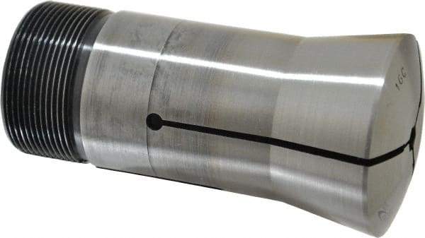 Lyndex - 1/4 Inch 16C Hex Collet - 1-11/16 - 20 Internal Thread, M47.50 x 1.75 External Thread, 4.31 Inch Overall Length, 0.0007 TIR - Exact Tool & Supply
