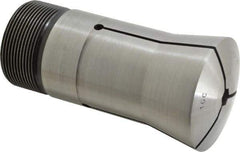 Lyndex - 5/16 Inch 16C Hex Collet - 1-11/16 - 20 Internal Thread, M47.50 x 1.75 External Thread, 4.31 Inch Overall Length, 0.0007 TIR - Exact Tool & Supply