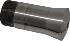 Lyndex - 7/16 Inch 16C Hex Collet - 1-11/16 - 20 Internal Thread, M47.50 x 1.75 External Thread, 4.31 Inch Overall Length, 0.0011 TIR - Exact Tool & Supply