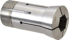 Lyndex - 1 Inch 16C Hex Collet - 1-11/16 - 20 Internal Thread, M47.50 x 1.75 External Thread, 4.31 Inch Overall Length, 0.0011 TIR - Exact Tool & Supply