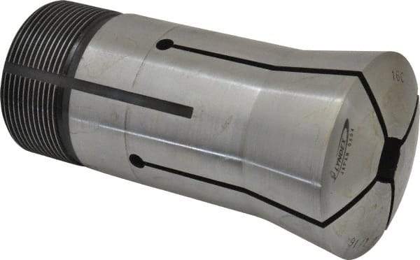 Lyndex - 7/16 Inch 16C Square Collet - 1-11/16 - 20 Internal Thread, M47.50 x 1.75 External Thread, 4.31 Inch Overall Length, 0.0011 TIR - Exact Tool & Supply
