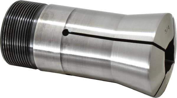 Lyndex - 3/4 Inch 16C Square Collet - 1-11/16 - 20 Internal Thread, M47.50 x 1.75 External Thread, 4.31 Inch Overall Length, 0.0011 TIR - Exact Tool & Supply