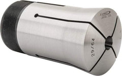 Lyndex - 29/64 Inch Round 3J Collet - 3-3/4 Inch Overall Length, 1.988-20 Inch External Thread - Exact Tool & Supply