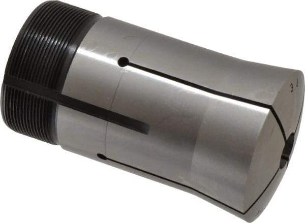 Lyndex - 33/64 Inch Round 3J Collet - 3-3/4 Inch Overall Length, 1.988-20 Inch External Thread - Exact Tool & Supply
