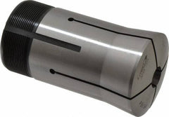 Lyndex - 35/64 Inch Round 3J Collet - 3-3/4 Inch Overall Length, 1.988-20 Inch External Thread - Exact Tool & Supply