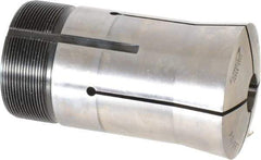 Lyndex - 39/64 Inch Round 3J Collet - 3-3/4 Inch Overall Length, 1.988-20 Inch External Thread - Exact Tool & Supply