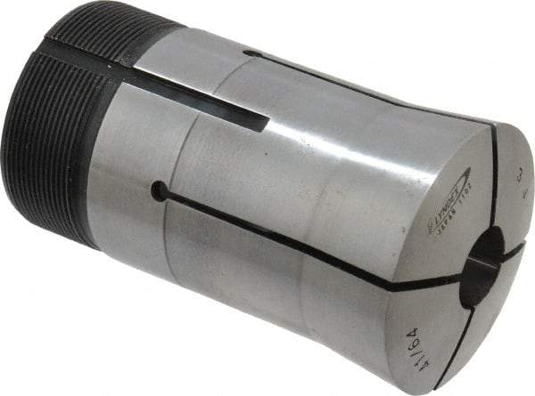 Lyndex - 41/64 Inch Round 3J Collet - 3-3/4 Inch Overall Length, 1.988-20 Inch External Thread - Exact Tool & Supply
