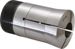 Lyndex - 27/32 Inch Round 3J Collet - 3-3/4 Inch Overall Length, 1.988-20 Inch External Thread - Exact Tool & Supply