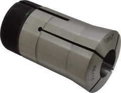 Lyndex - 31/32 Inch Round 3J Collet - 3-3/4 Inch Overall Length, 1.988-20 Inch External Thread - Exact Tool & Supply