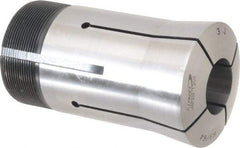 Lyndex - 63/64 Inch Round 3J Collet - 3-3/4 Inch Overall Length, 1.988-20 Inch External Thread - Exact Tool & Supply