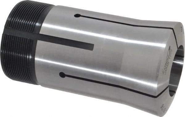 Lyndex - 1-3/16 Inch Round 3J Collet - 3-3/4 Inch Overall Length, 1.988-20 Inch External Thread - Exact Tool & Supply