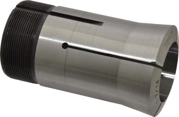 Lyndex - 1-7/16 Inch Round 3J Collet - 3-3/4 Inch Overall Length, 1.988-20 Inch External Thread - Exact Tool & Supply