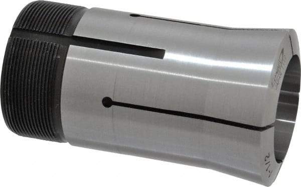Lyndex - 1-1/2 Inch Round 3J Collet - 3-3/4 Inch Overall Length, 1.988-20 Inch External Thread - Exact Tool & Supply