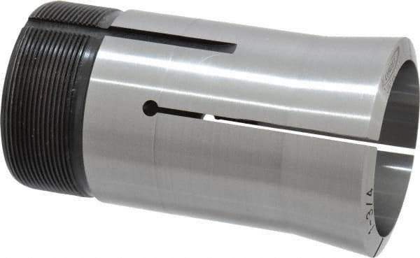 Lyndex - 1-3/4 Inch Round 3J Collet - 3-3/4 Inch Overall Length, 1.988-20 Inch External Thread - Exact Tool & Supply