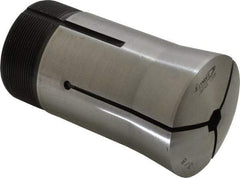 Lyndex - 3/8 Inch Hex 3J Collet - 3-3/4 Inch Overall Length, 1.988-20 Inch External Thread - Exact Tool & Supply