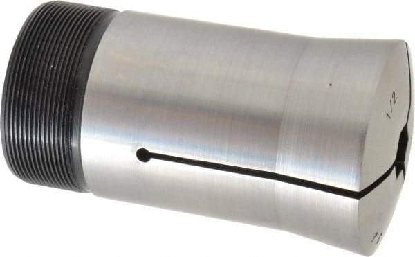 Lyndex - 1/2 Inch Hex 3J Collet - 3-3/4 Inch Overall Length, 1.988-20 Inch External Thread - Exact Tool & Supply