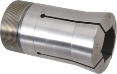 Lyndex - 1-1/8 Inch Hex 3J Collet - 3-3/4 Inch Overall Length, 1.988-20 Inch External Thread - Exact Tool & Supply