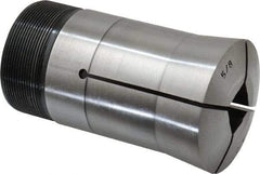 Lyndex - 5/8 Inch Square 3J Collet - 3-3/4 Inch Overall Length, 1.988-20 Inch External Thread - Exact Tool & Supply