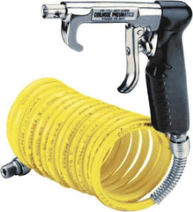 Coilhose Pneumatics - 1/4" ID Pistol Grip Blow Gun - 15' Long Hose - Exact Tool & Supply