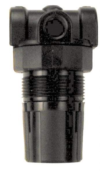 Coilhose Pneumatics - 1/8 NPT Port, 9 CFM, Zinc Miniature Regulator - 0 to 50 psi Range, 250 Max psi Supply Pressure, 1/8" Gauge Port Thread, 1-1/2" Wide x 2-7/8" High - Exact Tool & Supply