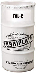Lubriplate - 120 Lb Drum Aluminum General Purpose Grease - White, Food Grade, 400°F Max Temp, NLGIG 2, - Exact Tool & Supply